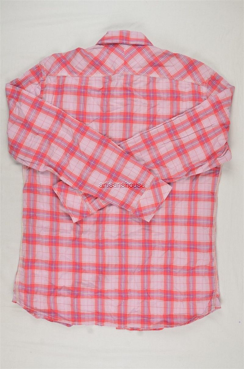 NEW-MENS-DIESEL-INDUSTRY-PINK-PLAID-SASHTON-LS-CAUSAL-SHIRT-SZ-XXL-148-36-098-291435877563-2.jpg